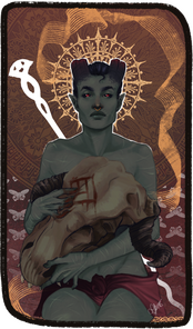 Dragon Age Tarot Card: Rajan Adaar ll