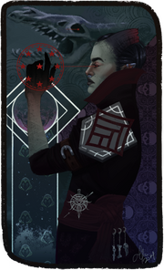 Dragon Age Tarot Card: Rajan Adaar